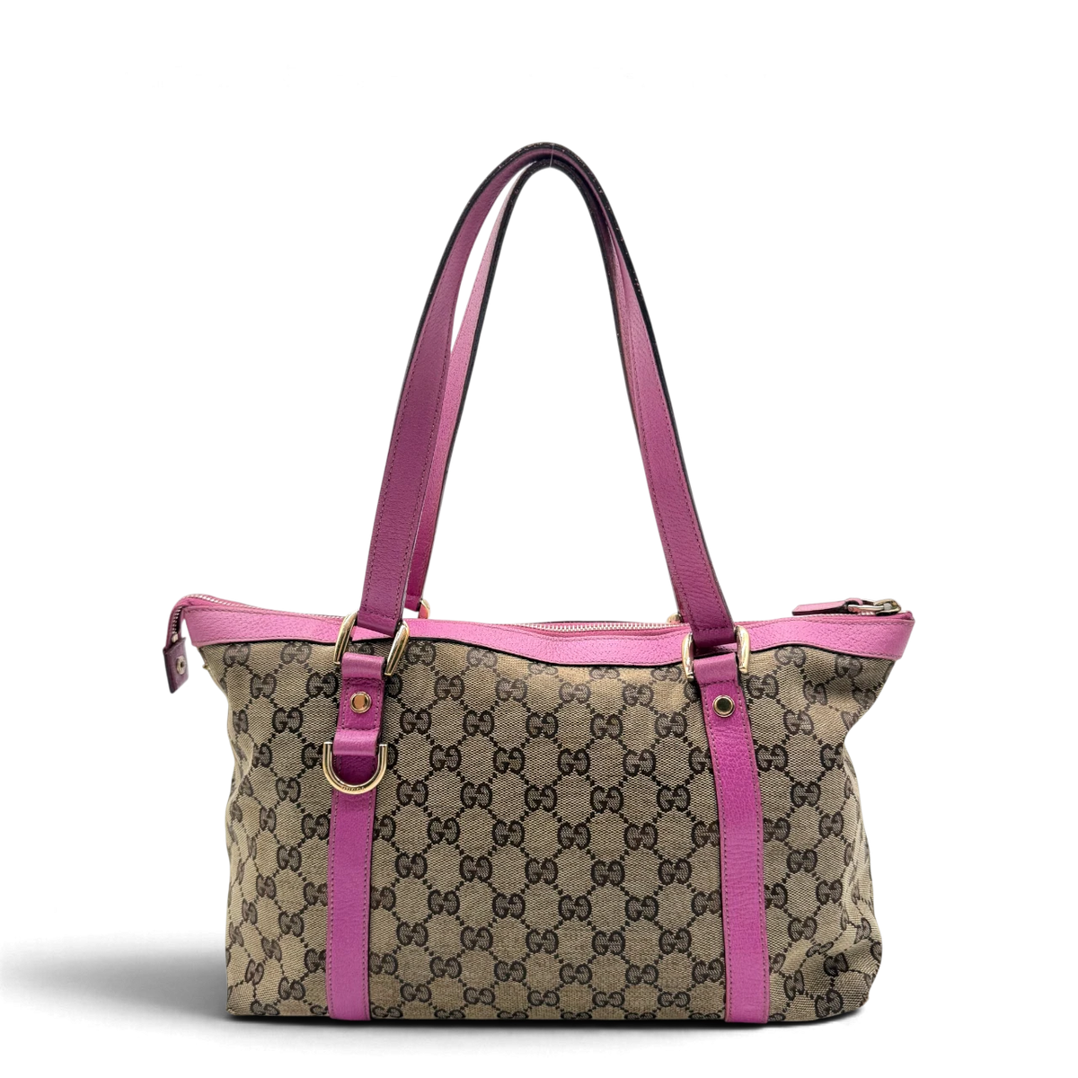 Gucci Handtasche Abbey monogram beige