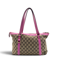 Gucci Handtasche Abbey monogram beige