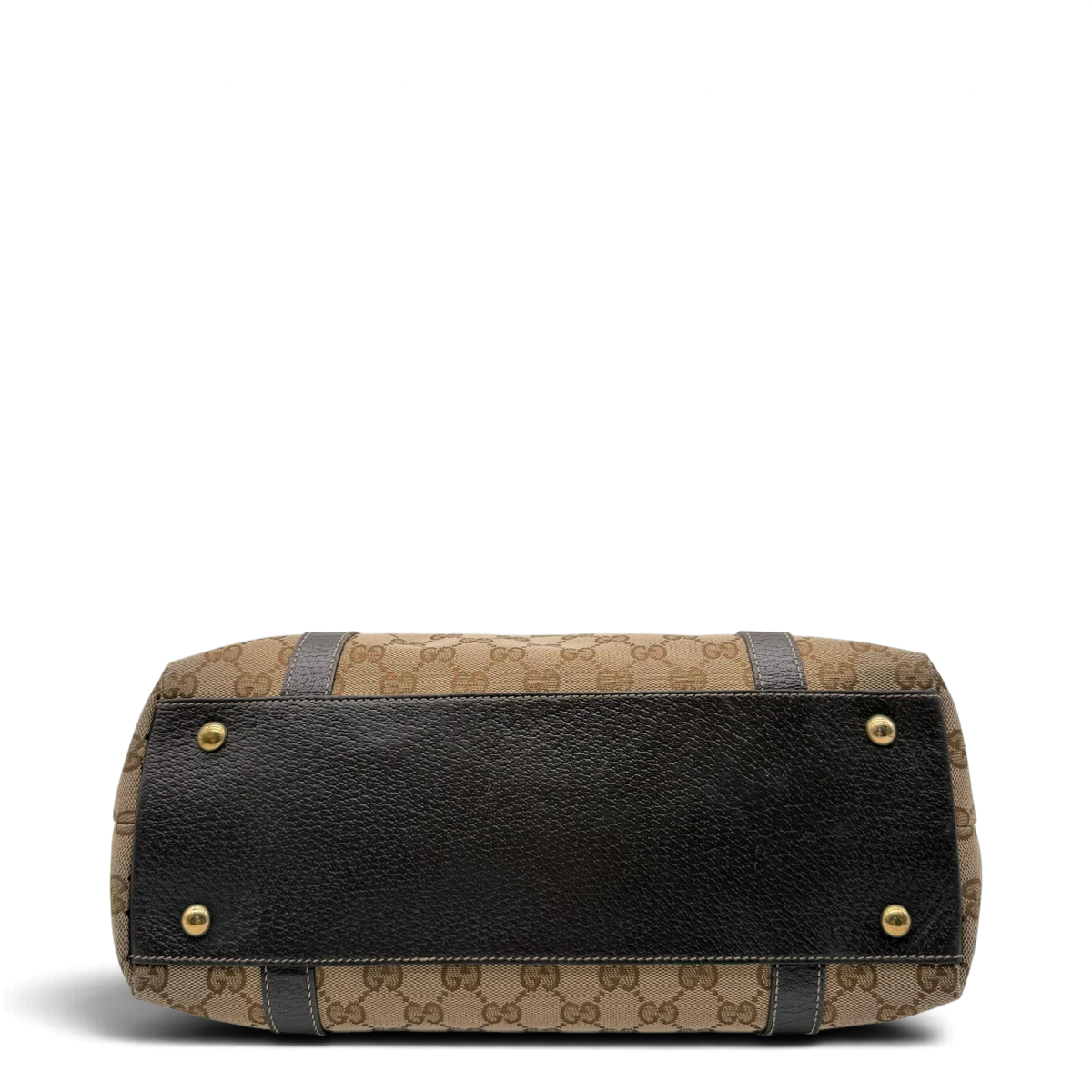Gucci Handtasche Abbey monogram beige – Unterseite
