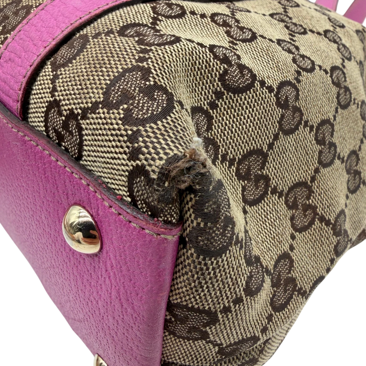 Gucci Handtasche Abbey monogram beige