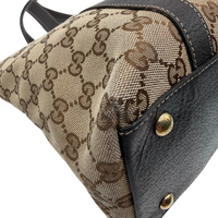Gucci Handtasche Abbey monogram beige – Ecken im Detail