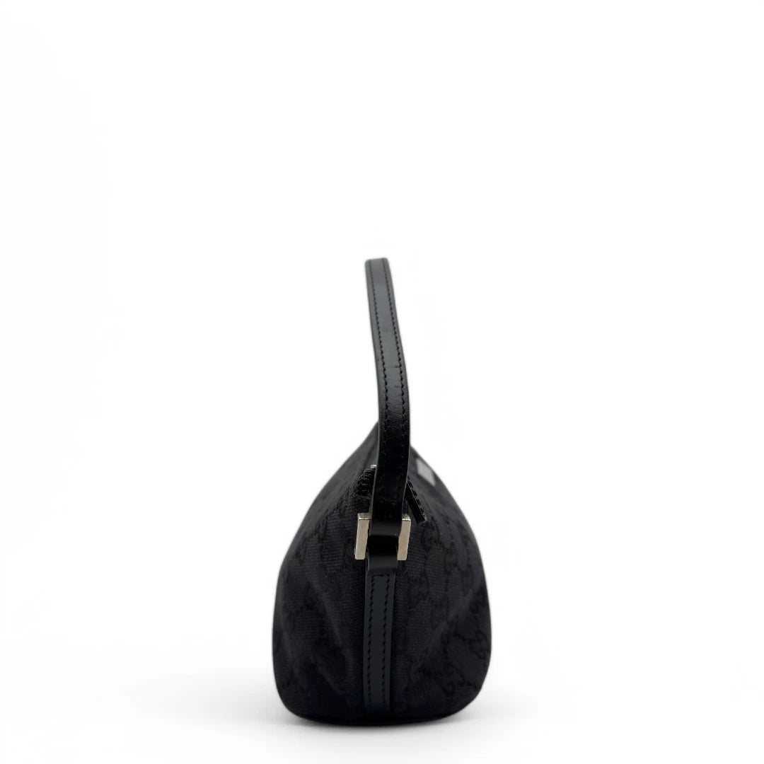 Gucci Handtasche Baguette schwarz
