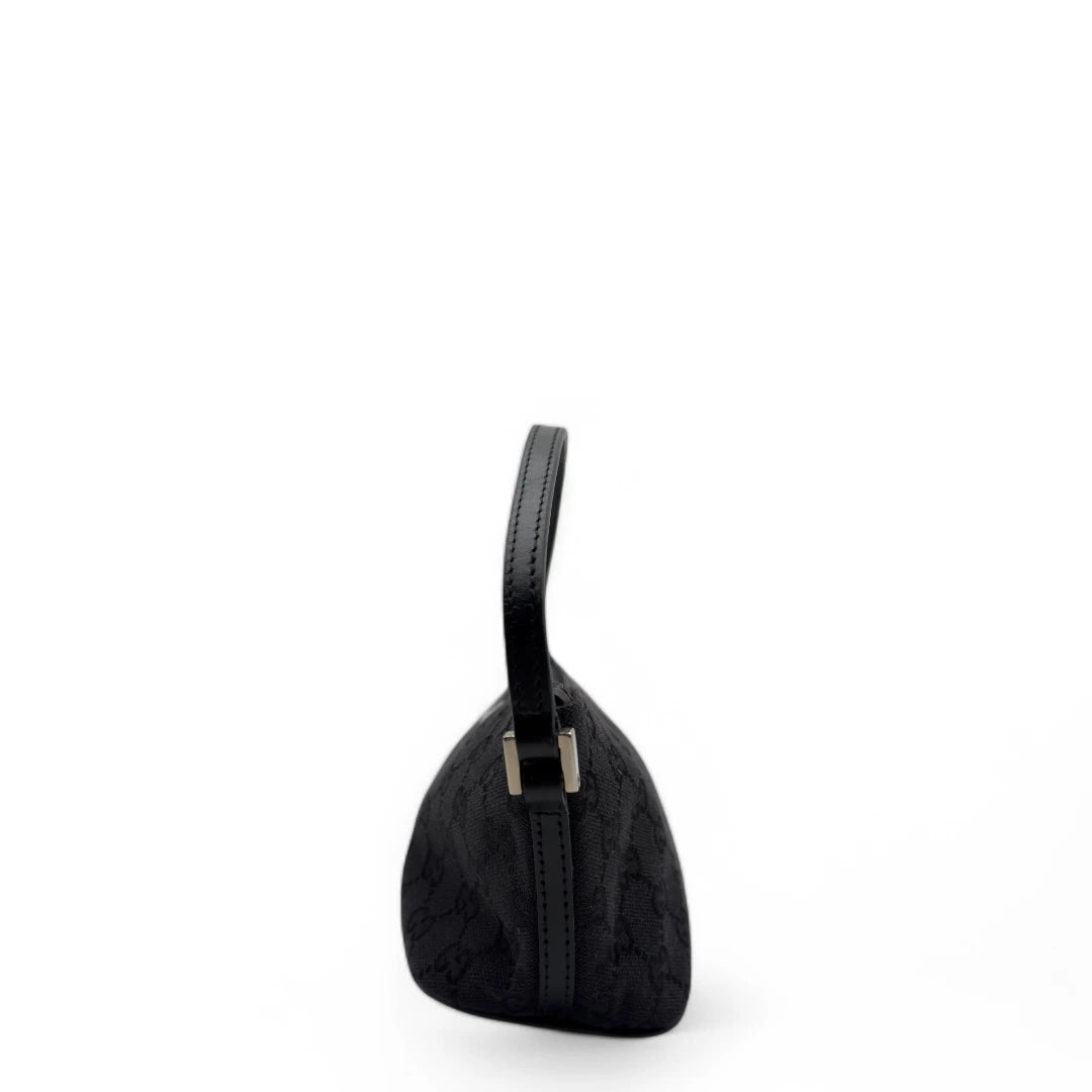 Gucci Handtasche Baguette schwarz
