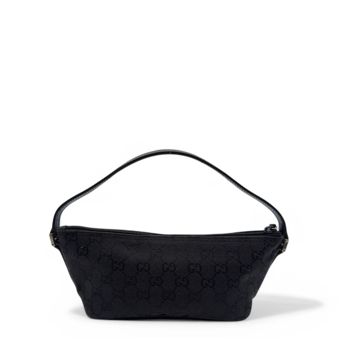 Gucci Handtasche Baguette schwarz