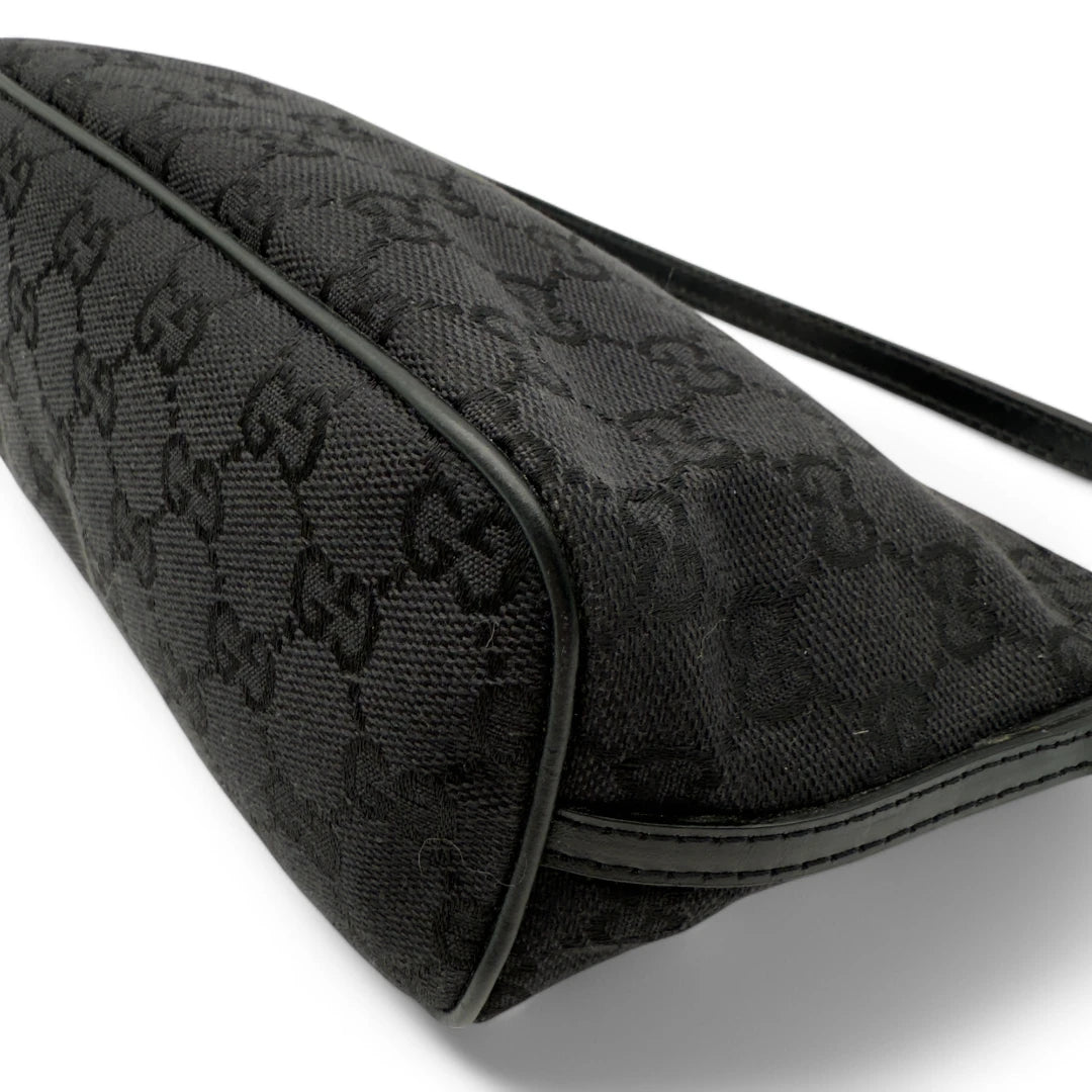 Gucci Handtasche Baguette schwarz