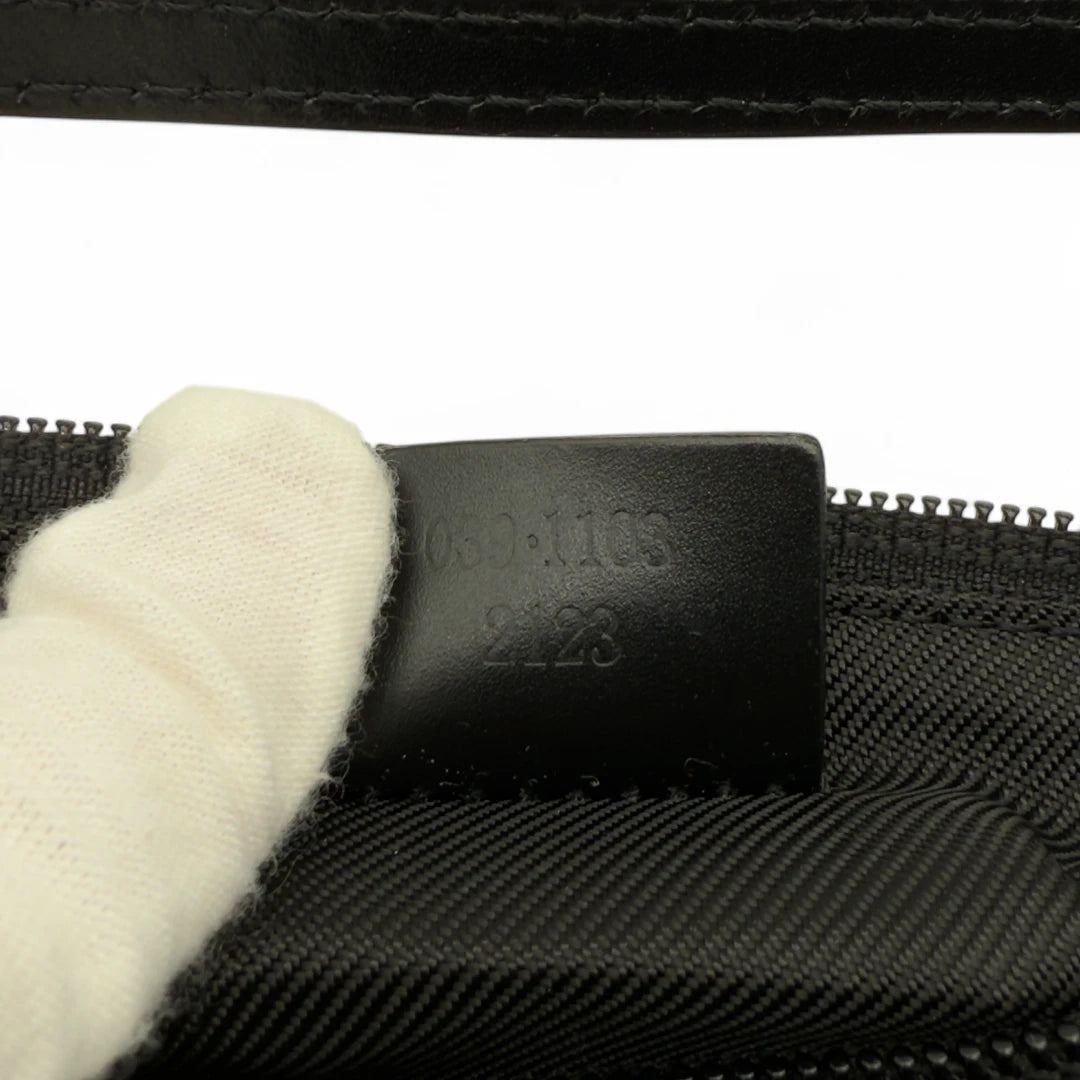 Gucci Handtasche Baguette schwarz