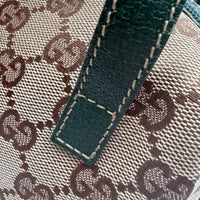 Gucci Handtasche Balthus monogram beige – Henkel im Detail