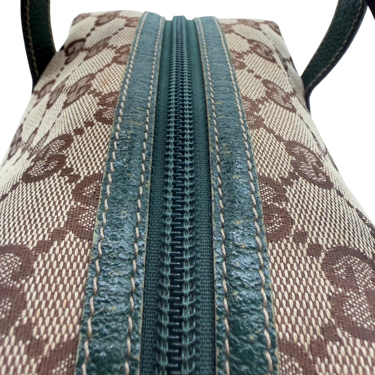 Gucci Handtasche Balthus monogram beige – Beschläge im Detail