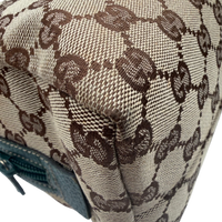 Gucci Handtasche Balthus monogram beige – Ecken im Detail