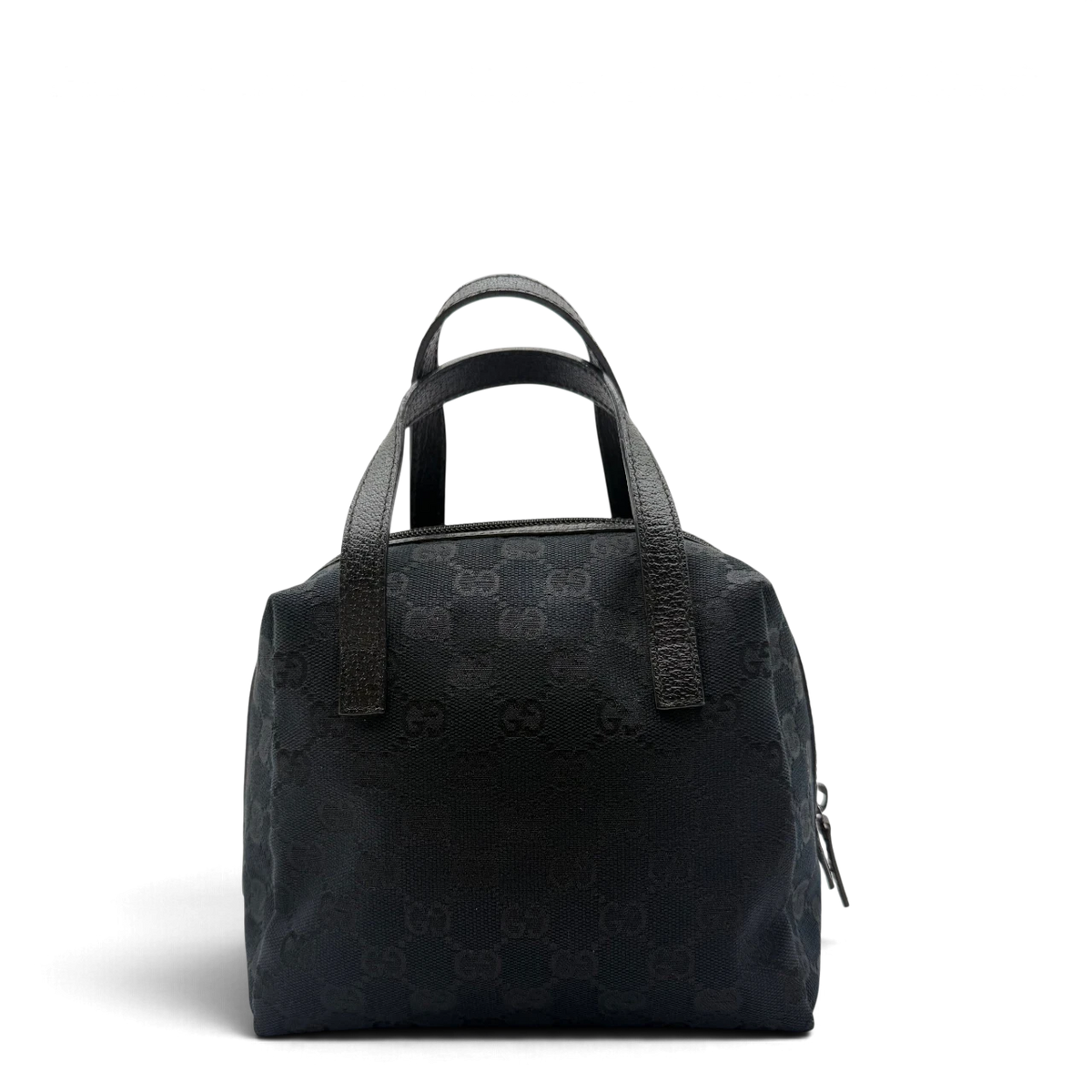 Gucci Handtasche Balthus monogram schwarz – Gesamtansicht