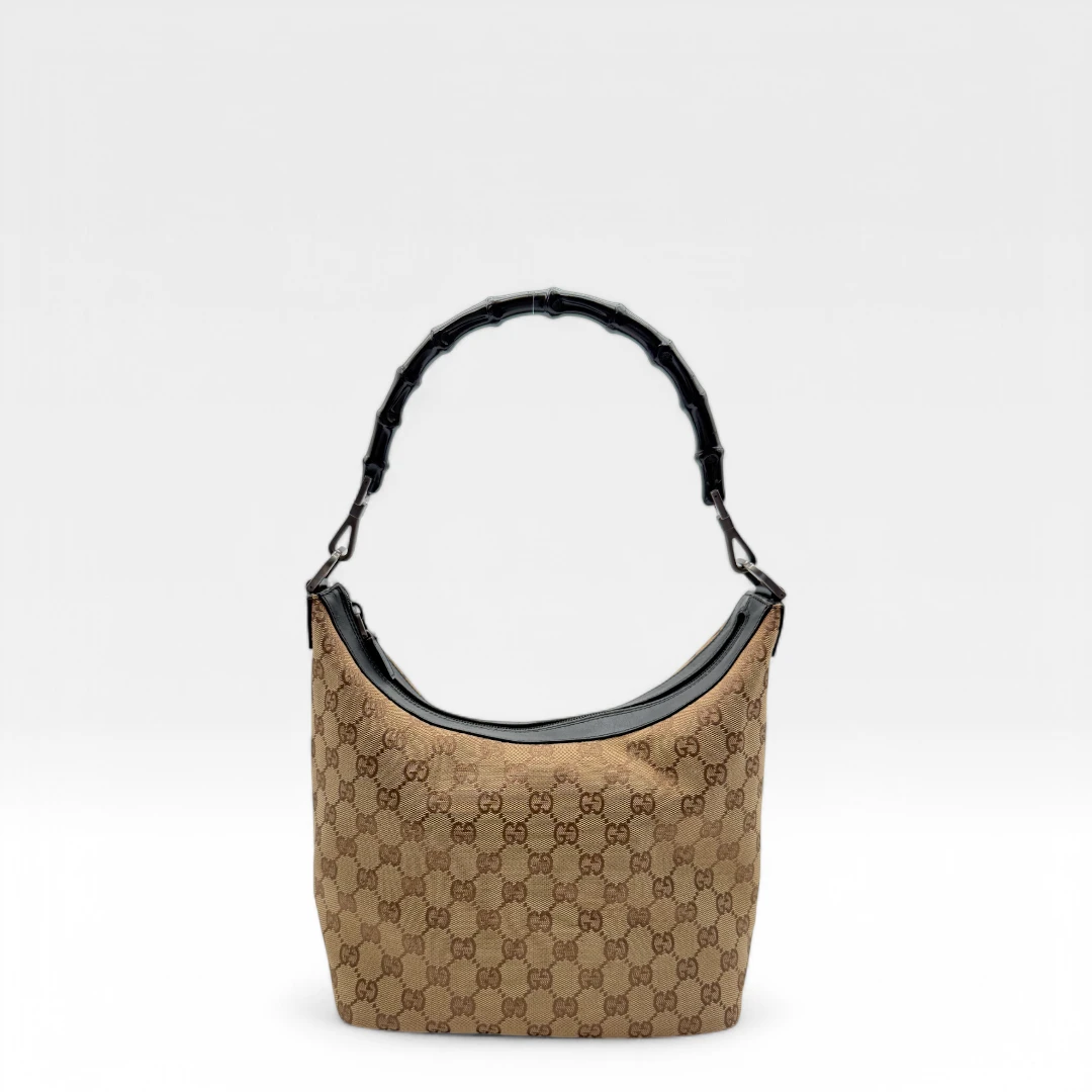 Gucci Handtasche Bamboo beige