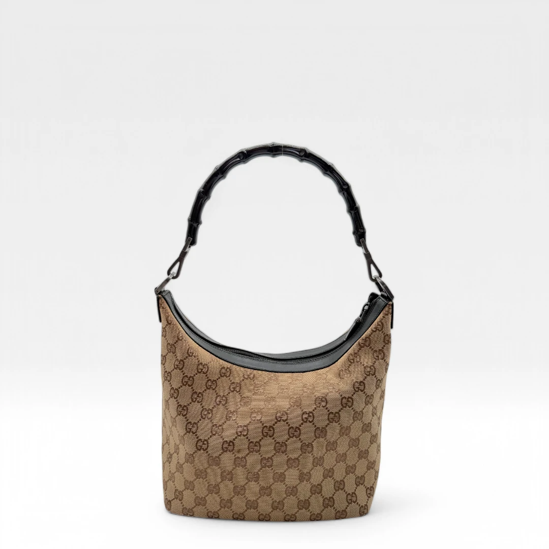 Gucci Handtasche Bamboo beige