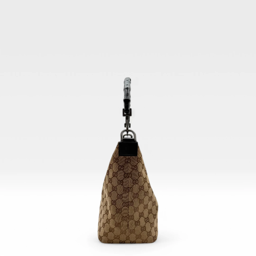 Gucci Handtasche Bamboo beige