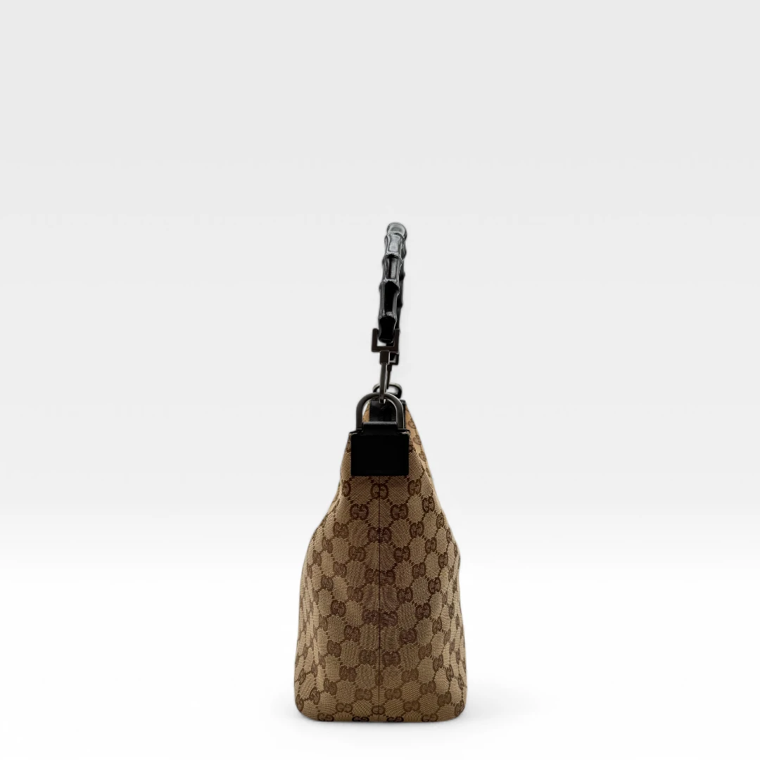 Gucci Handtasche Bamboo beige