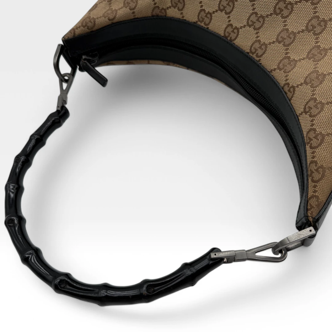 Gucci Handtasche Bamboo beige