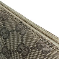 Gucci Handtasche Boat Baguette monogram beige – Innenansicht