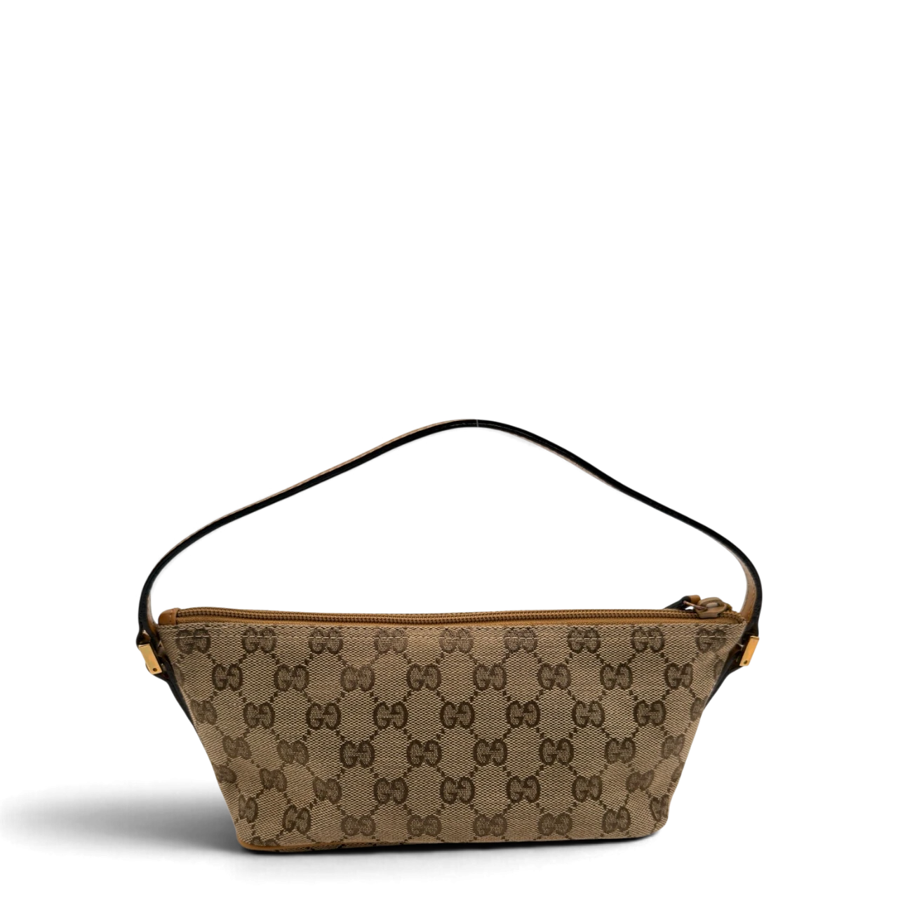 Gucci Handtasche Boat Baguette monogram beige