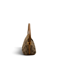 Gucci Handtasche Boat Baguette monogram beige