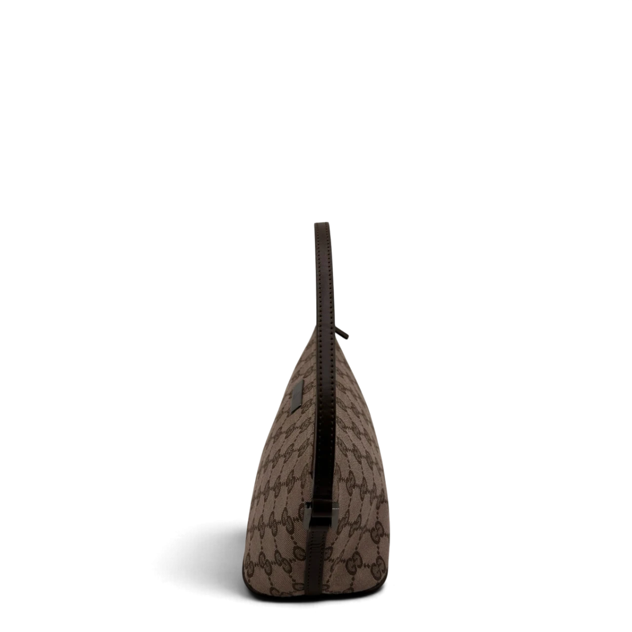 Gucci Handtasche Boat Baguette monogram braun