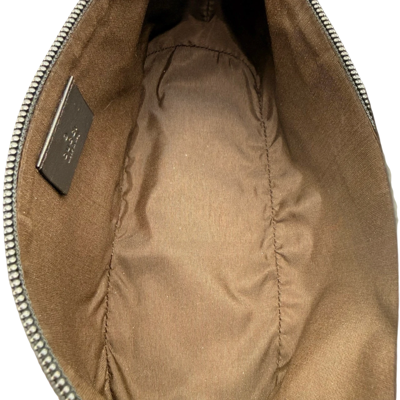 Gucci Handtasche Boat Baguette monogram dunkelbraun
