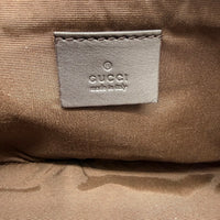 Gucci Handtasche Boat Baguette monogram dunkelbraun