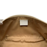 Gucci Handtasche Boat Baguette monogram grau – Seriennummer im Detail