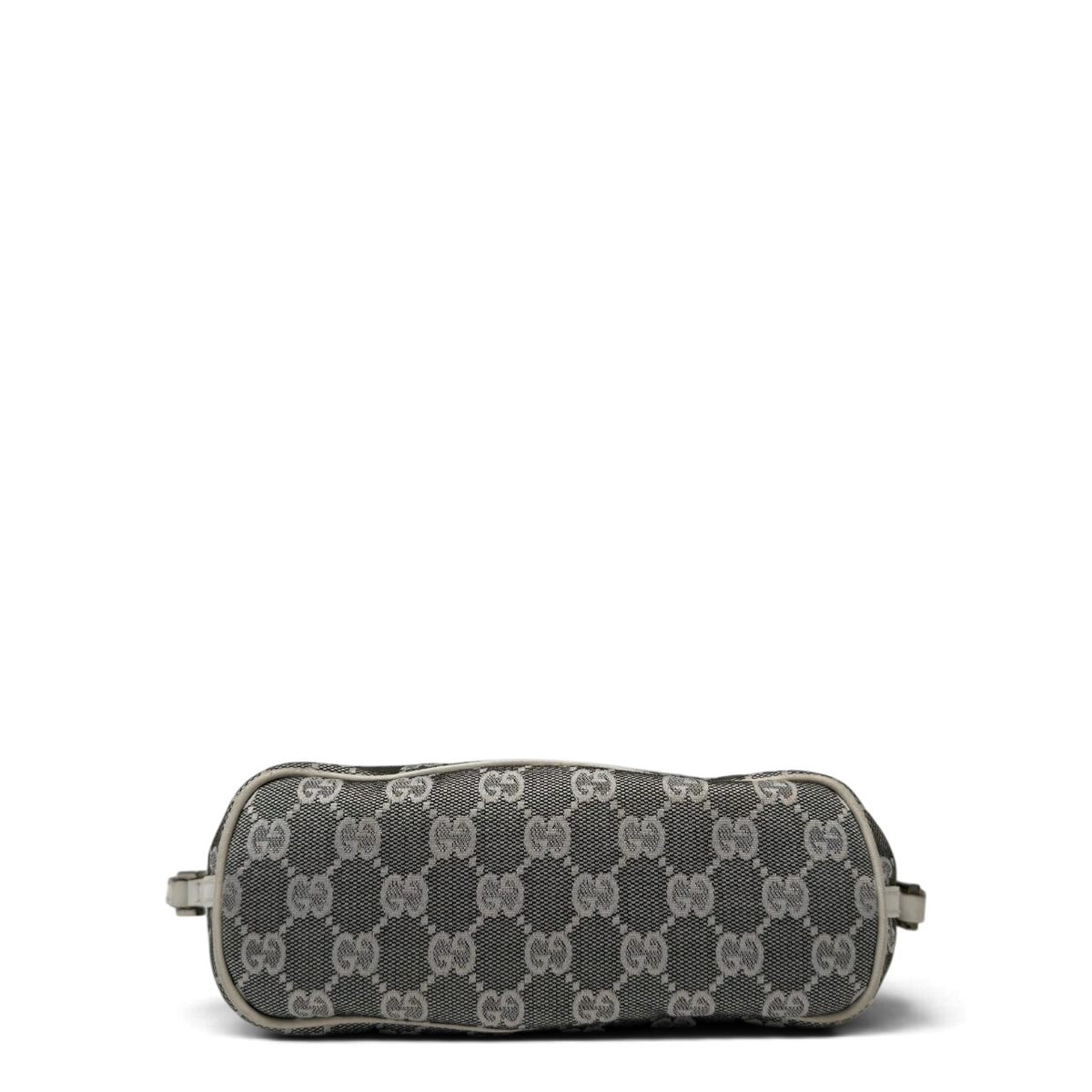 Gucci Handtasche Boat Baguette monogram grau – Unterseite