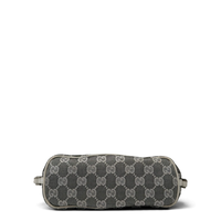 Gucci Handtasche Boat Baguette monogram grau – Unterseite