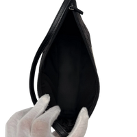 Gucci Handtasche Boat Baguette monogram schwarz – Innenansicht