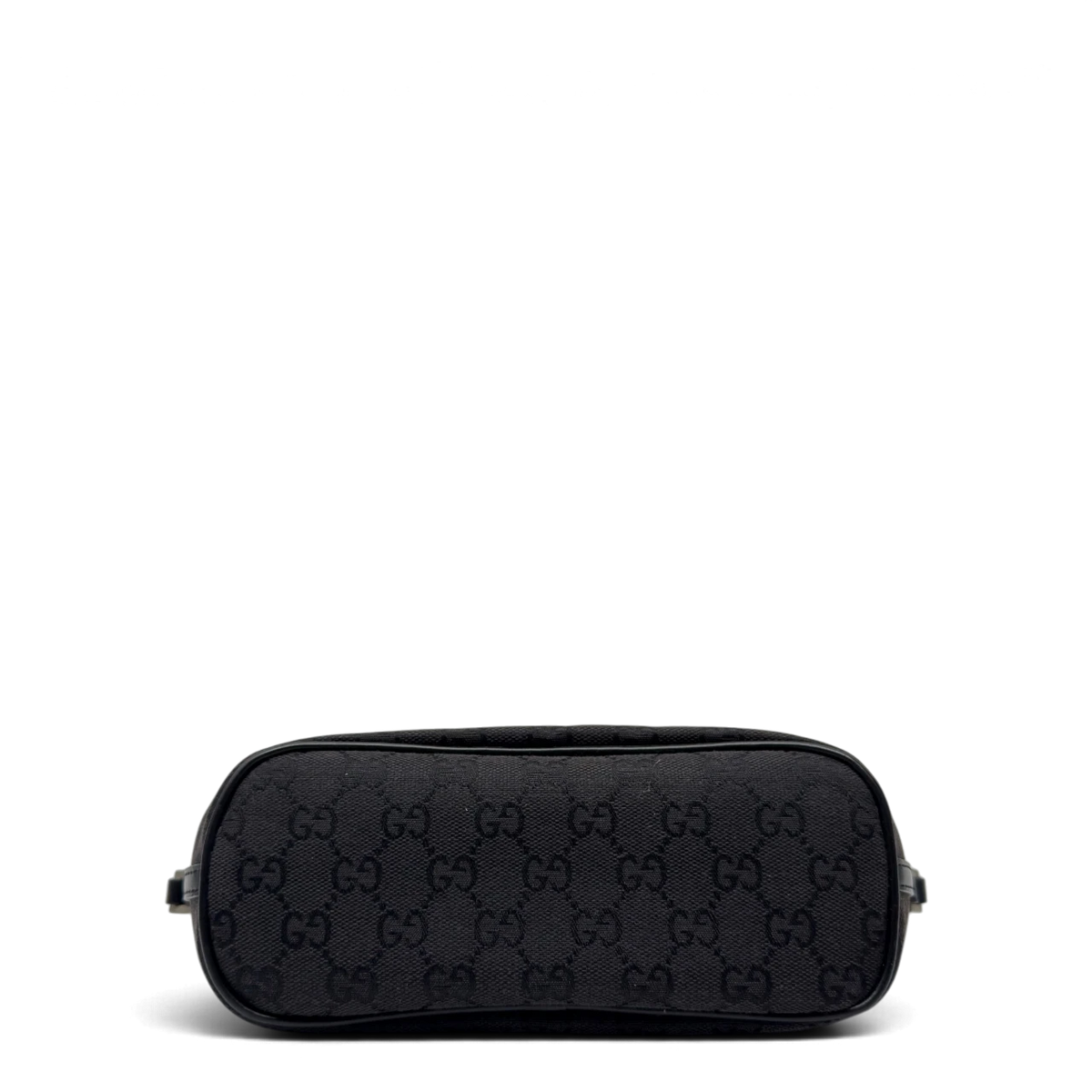 Gucci Handtasche Boat Baguette monogram schwarz – Unterseite