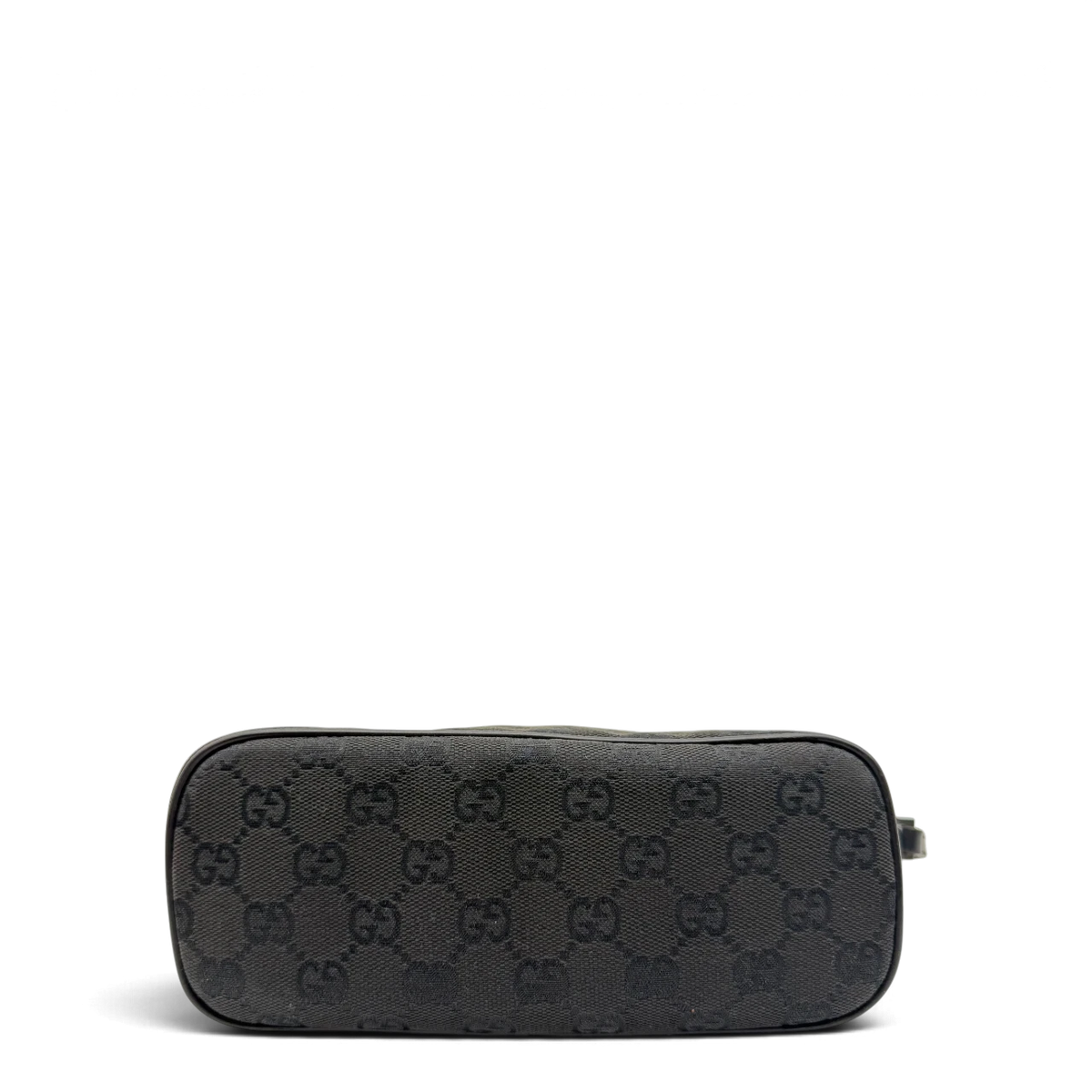 Gucci Handtasche Boat Baguette monogram schwarz – Unterseite
