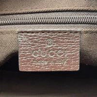 Gucci Handtasche Boston Balthus monogram beige – Prägung im Detail