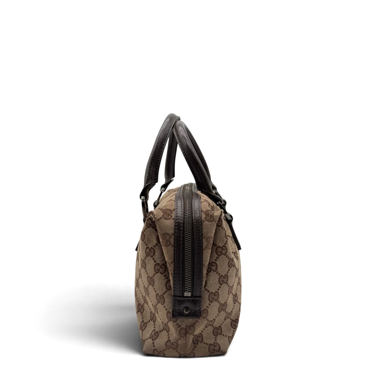 Gucci Handtasche Boston Balthus monogram beige – Seitenansicht