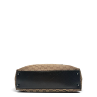 Gucci Handtasche Boston Balthus monogram beige – Unterseite