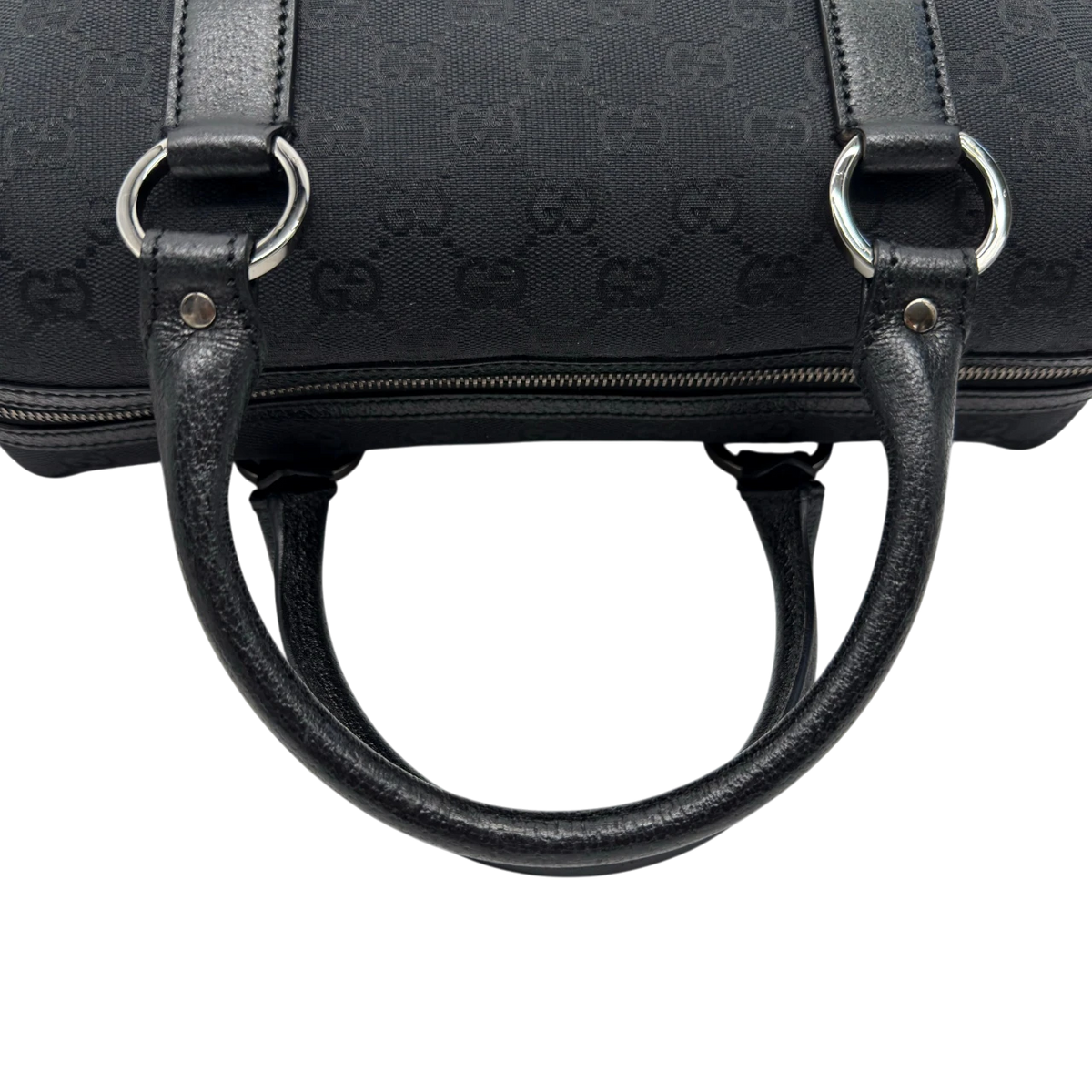 Gucci Handtasche Boston Balthus monogram schwarz