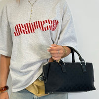 Gucci Handtasche Boston Balthus monogram schwarz
