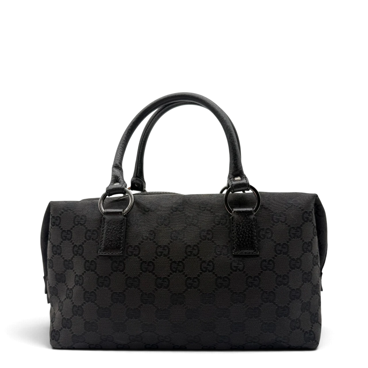 Gucci Handtasche Boston Balthus monogram schwarz – Gesamtansicht