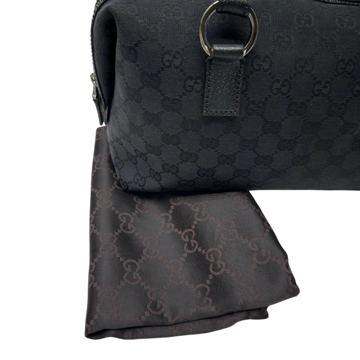 Gucci Handtasche Boston Balthus monogram schwarz