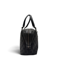 Gucci Handtasche Boston Balthus monogram schwarz – Seitenansicht