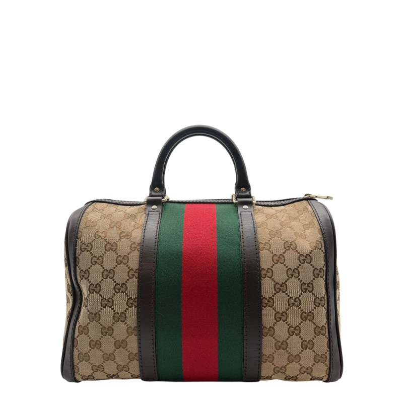 Gucci Boston Sherry Line Handbag