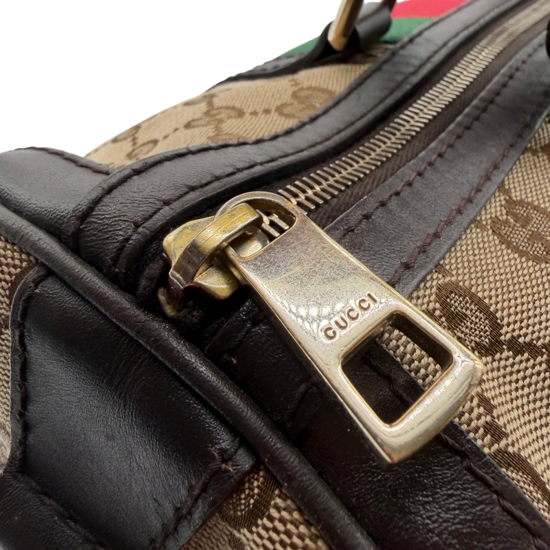 Gucci Boston Sherry Line Handbag