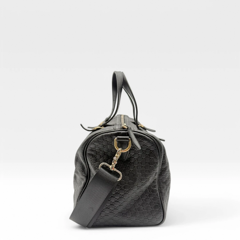 Gucci Boston Micro Guccissima Handbag