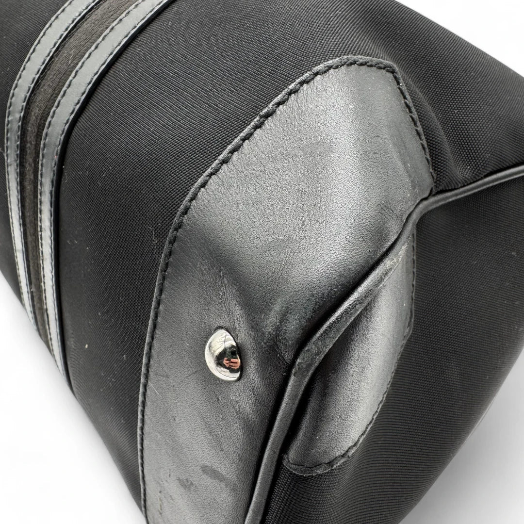 Gucci handbag Boston bag made of black nylon