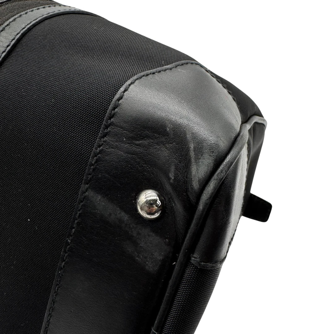 Gucci handbag Boston bag made of black nylon