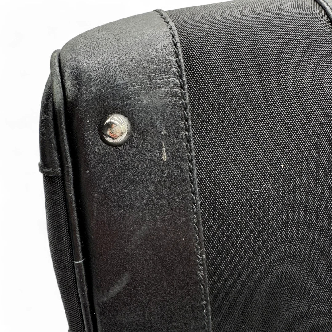 Gucci handbag Boston bag made of black nylon