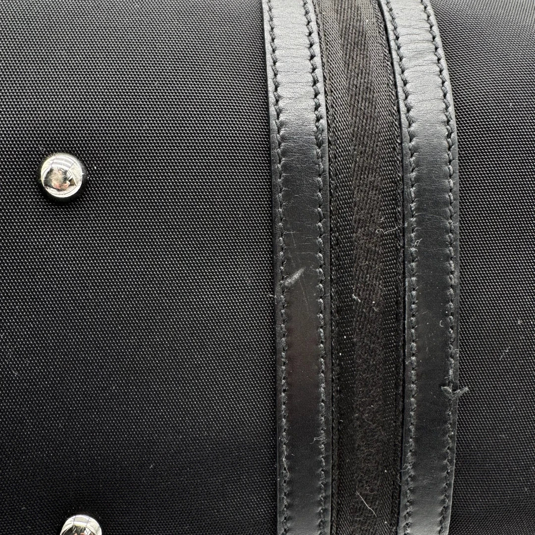Gucci handbag Boston bag made of black nylon