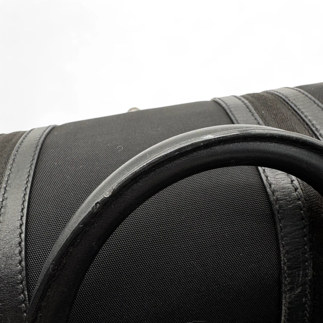 Gucci handbag Boston bag made of black nylon