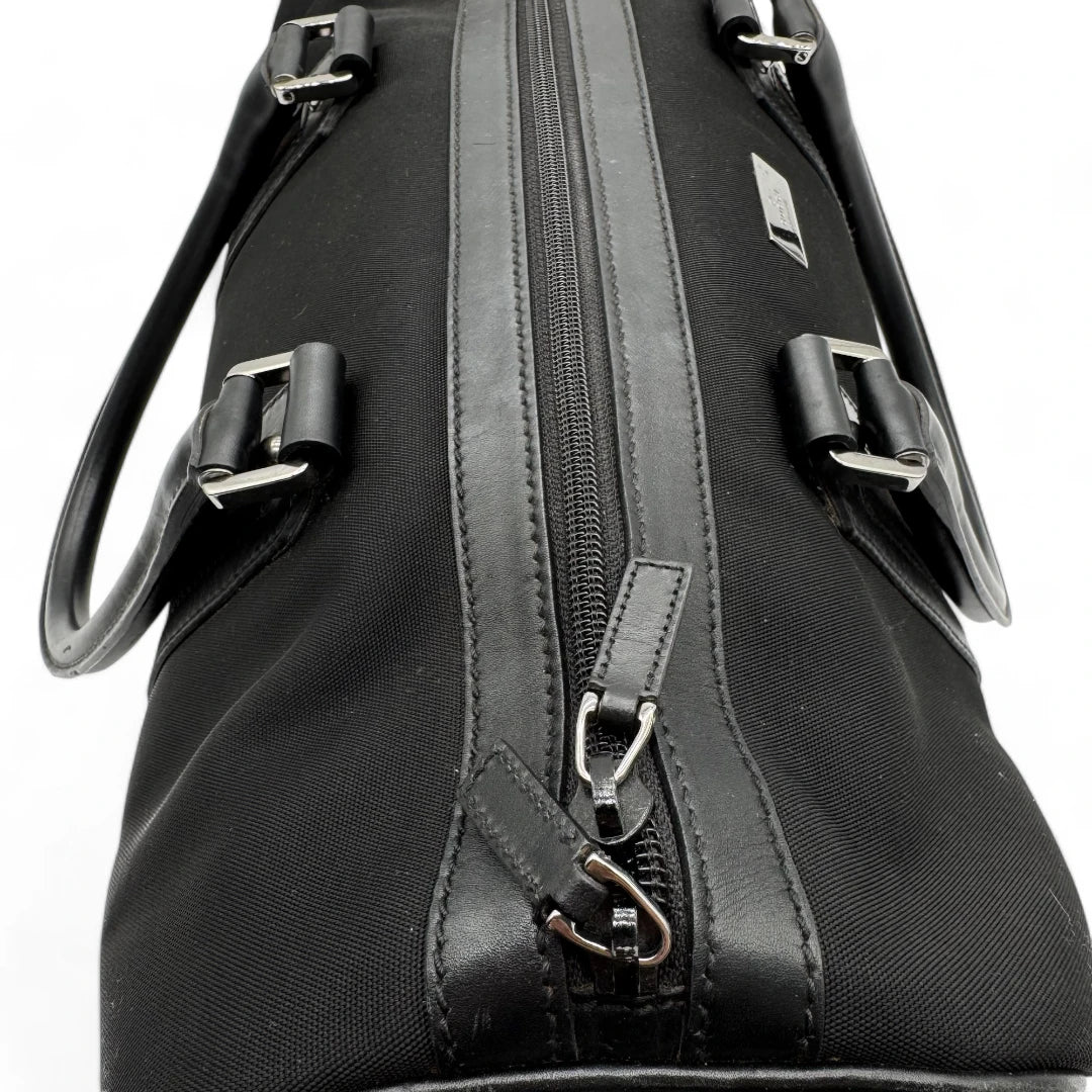 Gucci handbag Boston bag made of black nylon