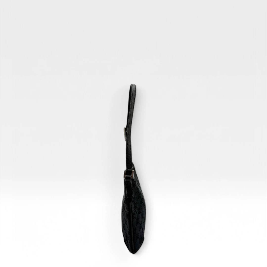 Gucci Handtasche Croissant Form dunkelblau