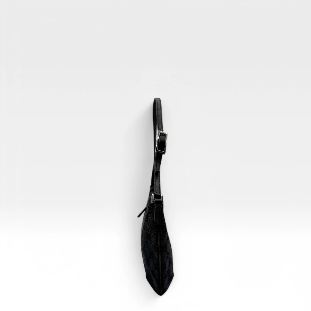 Gucci Handtasche Croissant Form dunkelblau